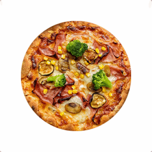 Veggie Burst Pizza